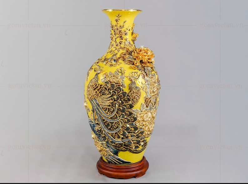 Bảo Bình Cặp Chim Công